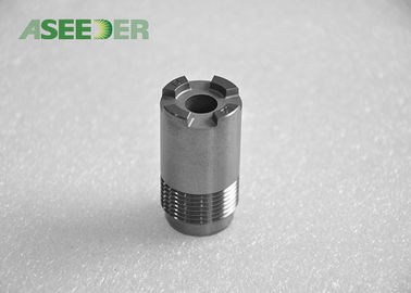 Oil Service Industry Cross Goove Thread Nozzle , Cemented Carbide Wear Parts AN-058 Model