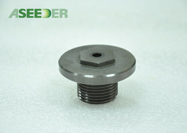 External Hexagon Tungsten Carbide Thread Nozzle For Petroleum Chemical Industry