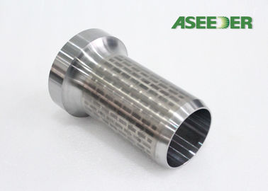 Tungsten Carbide Tile Sliding Radial Bearing Sleeve Type Customizable Size